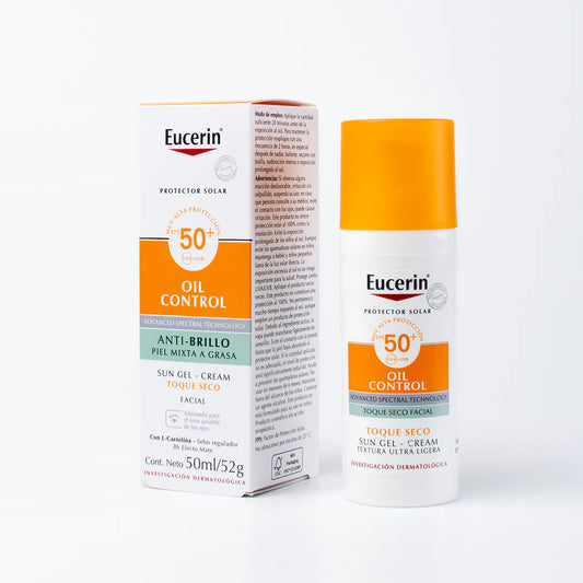 Eucerin Oil Control Sun Gel-Cream SPF50+ 50ml