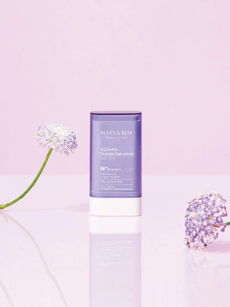 Mary&May CICA Soothing Sun Cream + Vegan Peptide Bakuchiol Sun Stick Duo Set