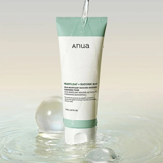 Anua Heartleaf Succinic Moisture Cleansing Foam 150 ml