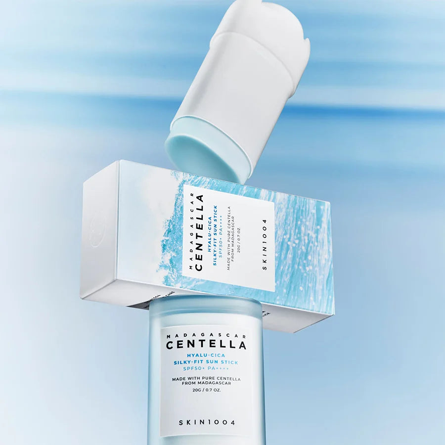 SKIN1004 Madagascar Centella Hyalu-Cica Silky Fit Sun Stick SPF50+ PA++++, 20 g