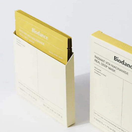 Biodance Radiant Vita Niacinamide Real Deep Mask 4 pz