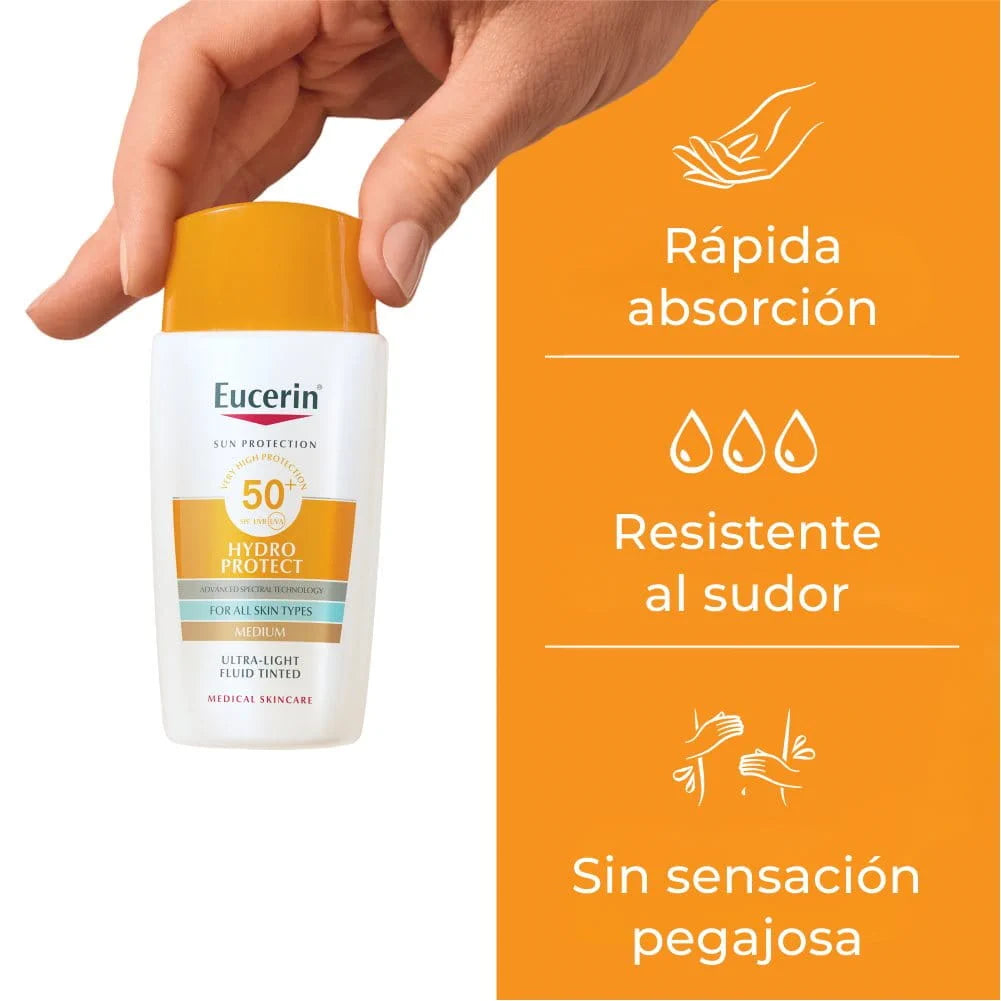 Eucerin Hydro Fluid SPF50+, 50 ml