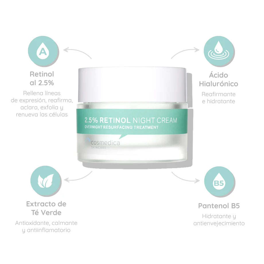 Cosmedica 2.5% Retinol Night Cream 20 g