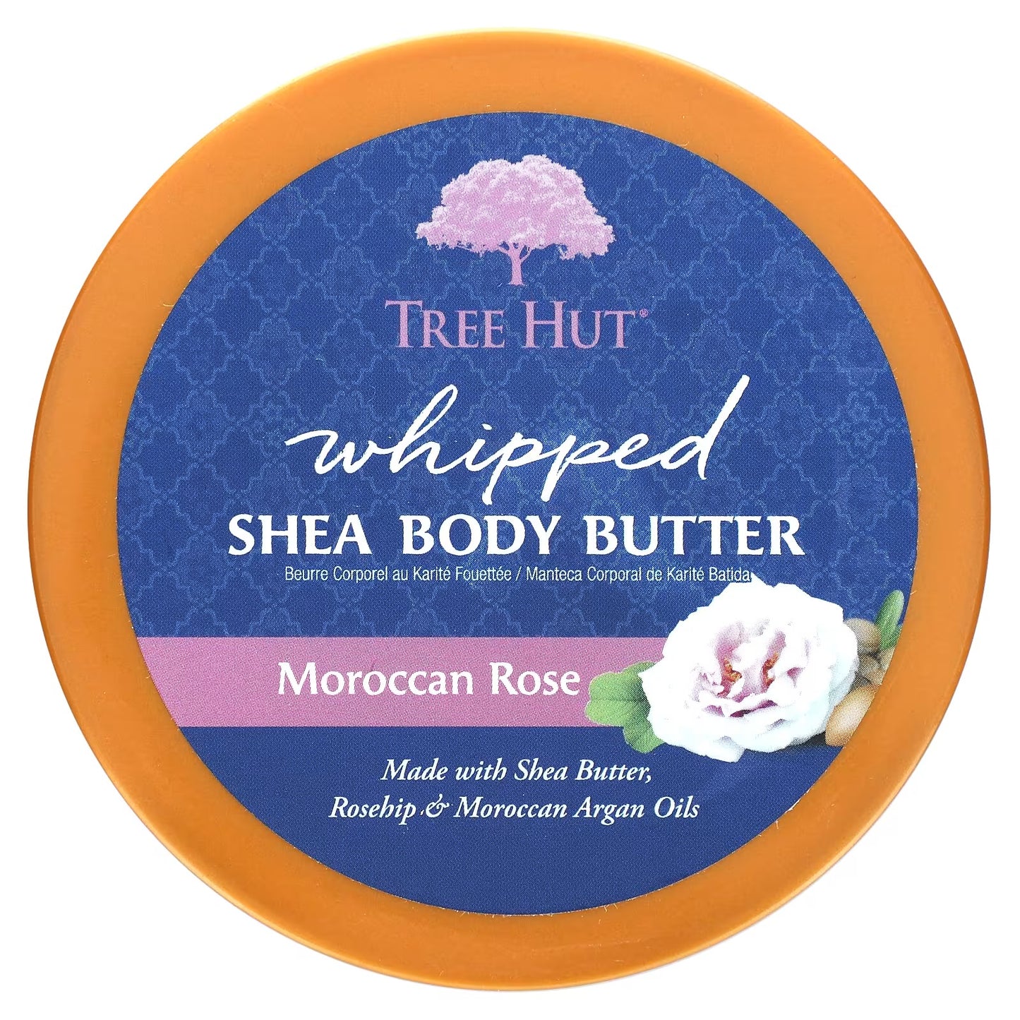 Tree Hut Manteca Corporal de Karité Batido, Rosa Marroquí 240 g