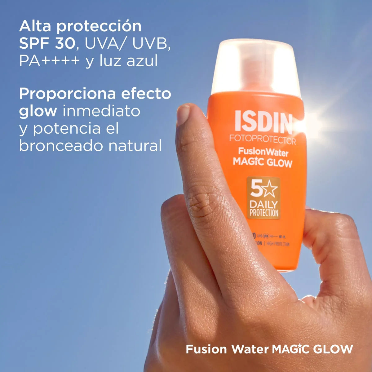 ISDIN Fusion Water Magic Glow SPF30, 50 ml