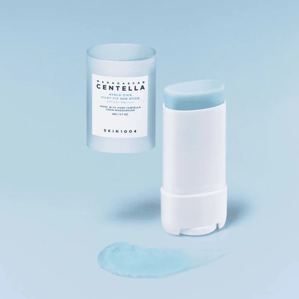 SKIN1004 Madagascar Centella Hyalu-Cica Silky Fit Sun Stick SPF50+ PA++++, 20 g