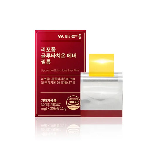 VA Liposome Glutathione Ever Film, 30 láminas