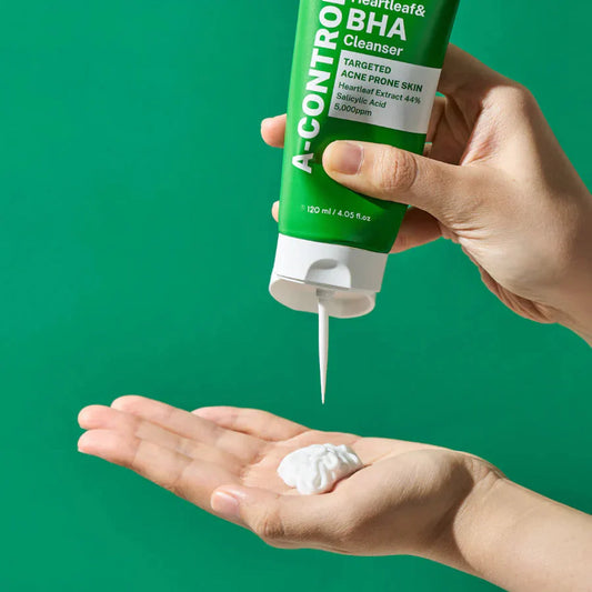 NINELESS A-Control Heartleaf & BHA Cleanser Targeted Acne Pore Skin 120 ml