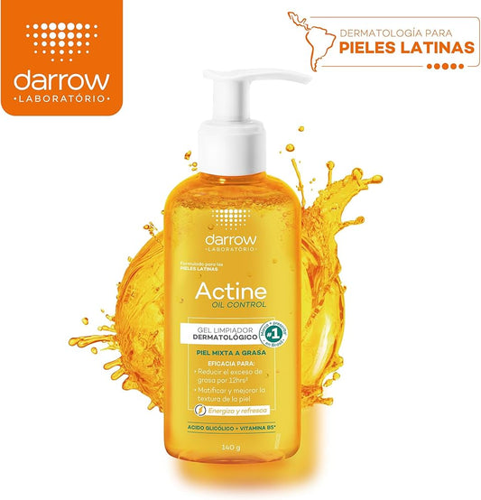 Darrow Actine Oil Control Gel Limpiador 140 g
