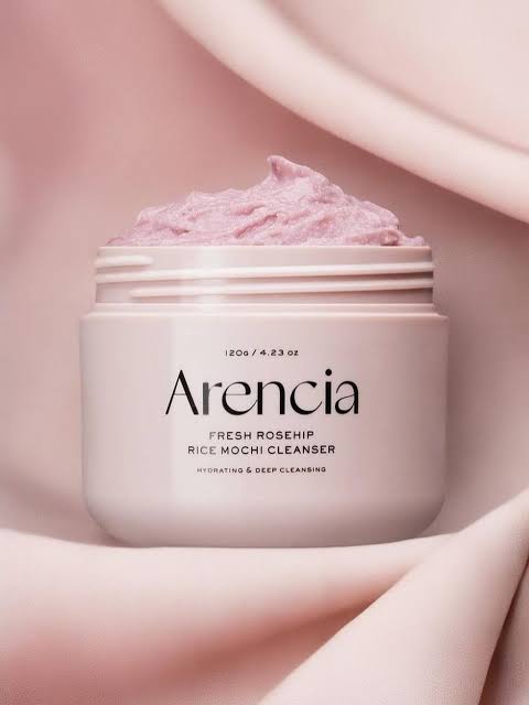 Arencia Fresh Rosehip Rice Mochi Cleanser 120 g