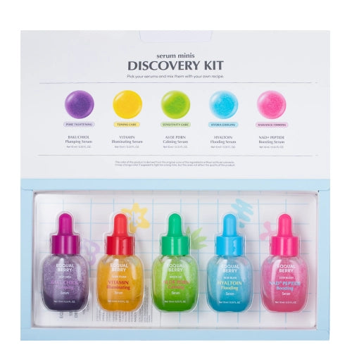 EqqualBerry Serum Minis Discovery Kit