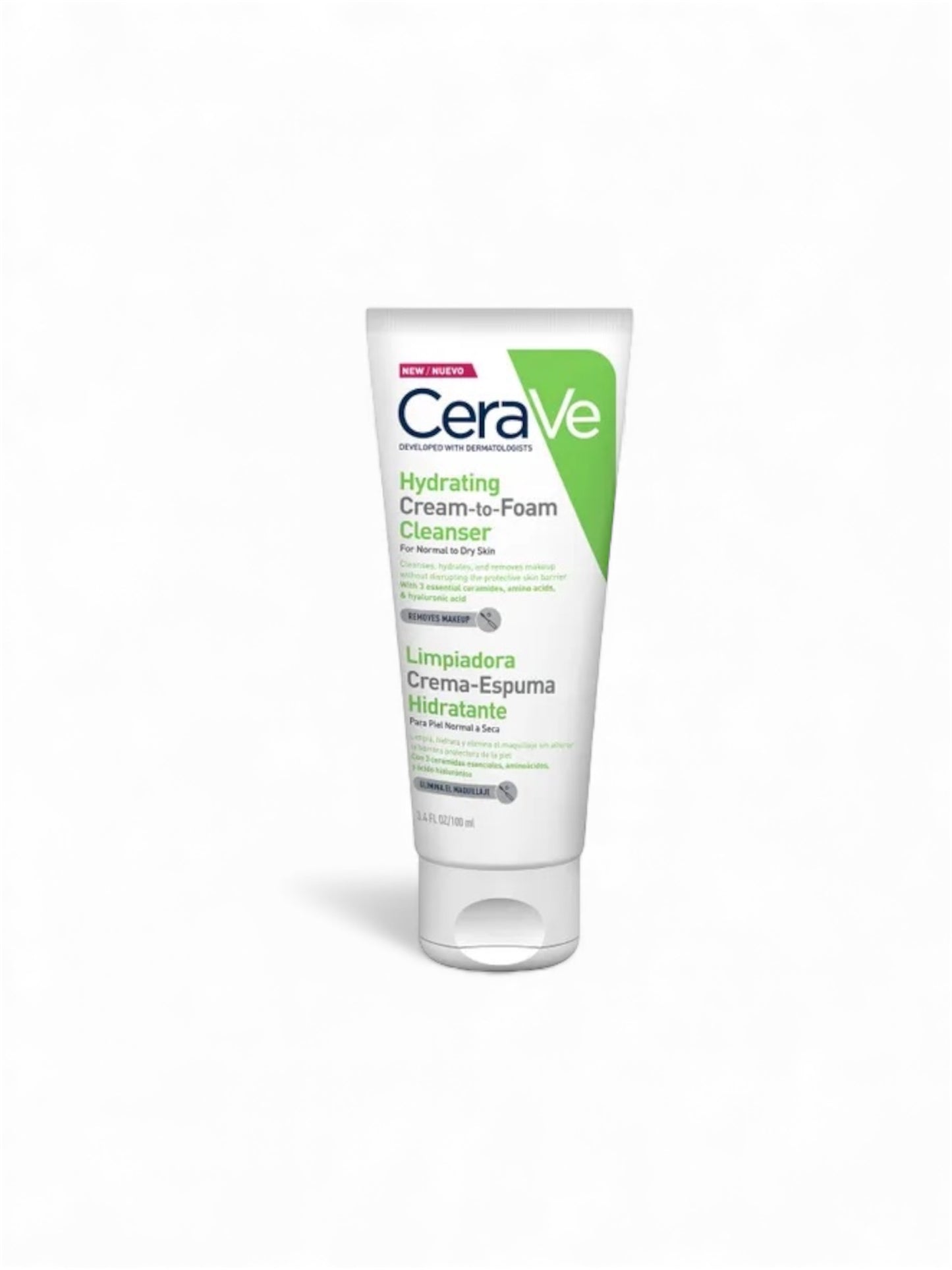 CeraVe Crema Espuma Limpiadora Hidratante 100 ml