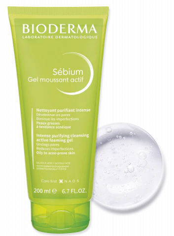 Bioderma Sebium Gel Moussant Actif 200 ml