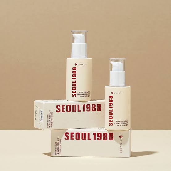 K-SECRET Seoul 1988 Serum: Retinal Liposome 2% + Black Ginseng 30 ml