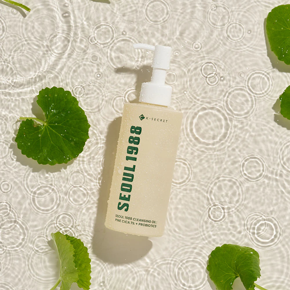 K-Secret Seoul 1988 Cleansing Oil Pine Cica 1% + Probiotics 200 ml
