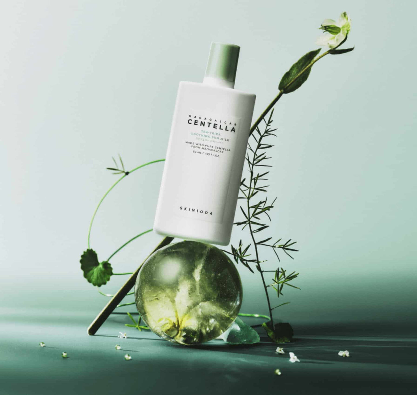 SKIN1004 Madagascar Centella Tea-Trica Soothing Sun Milk SPF50+ PA++++, 50 ml