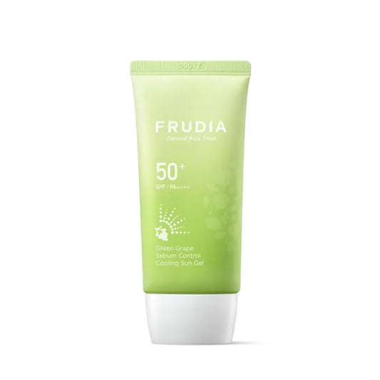 FRUDIA Green Grape Sebum Control Cooling Sun Gel SPF50+, 50 g