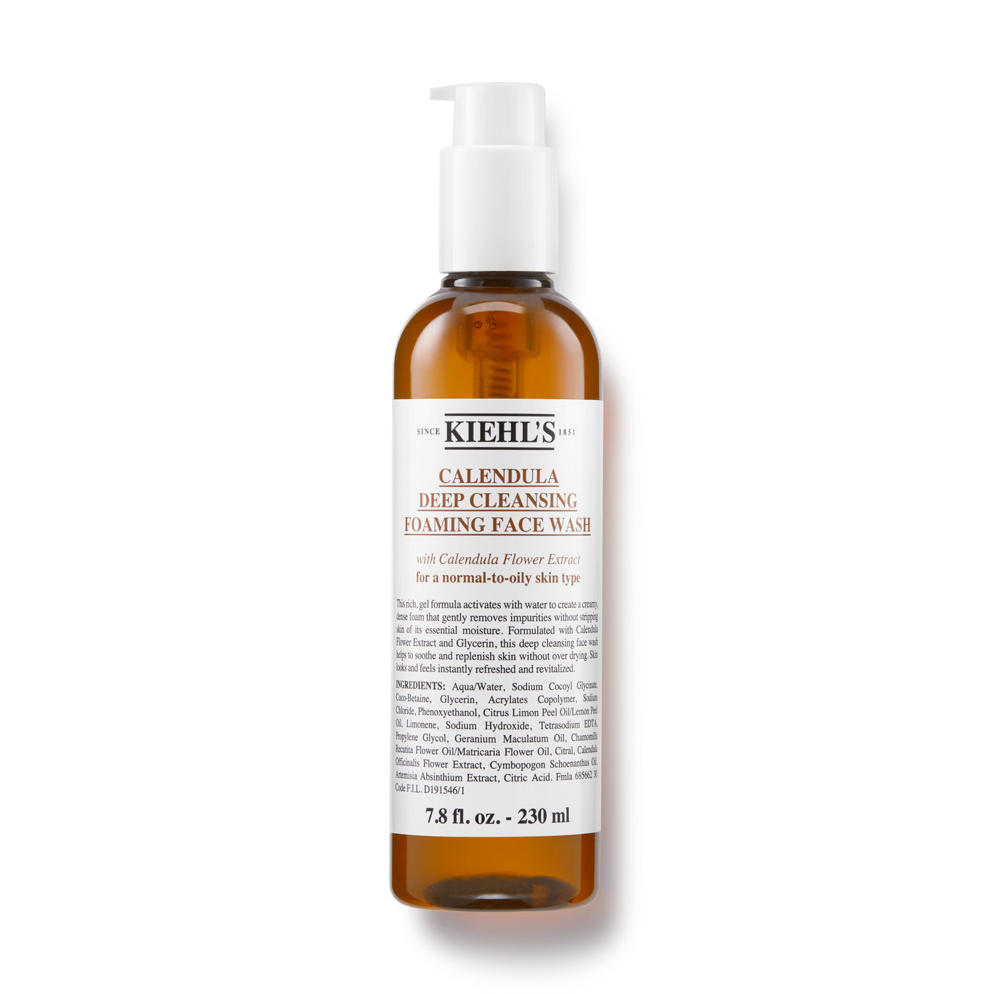 Kiehl’s Calendula Deep Cleansing Foaming Face Wash 230 ml