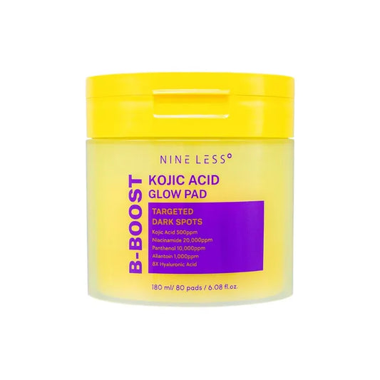 NINELESS B-Boost Kojic Acid Glow Pad, 180 ml