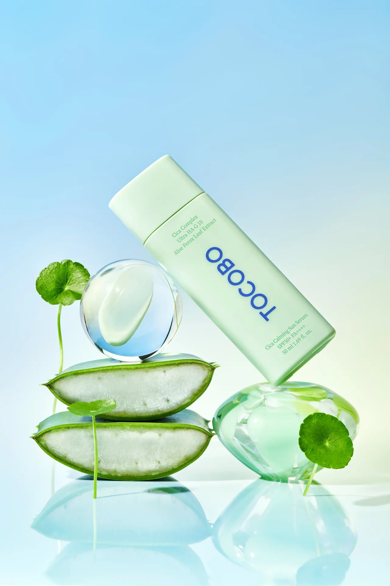 TOCOBO Cica Calming Sun Serum SPF5+ PA++++, 50 ml