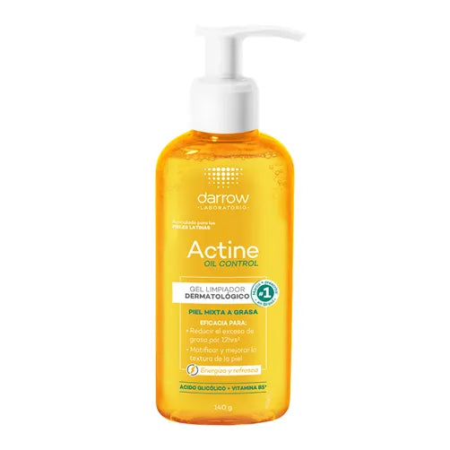 Darrow Actine Oil Control Gel Limpiador 140 g