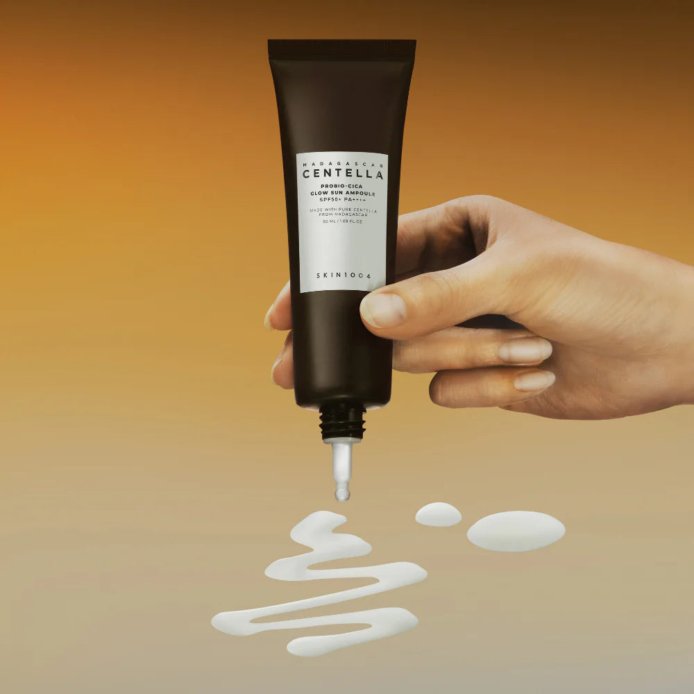 SKIN1004 Madagascar Centella Probio-Cica Glow Sun Ampoule SPF50+ PA++++, 50 ml