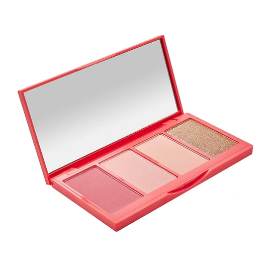 GOC makeup Addictive Blush Paleta de Rubores e Iluminadores 24 g