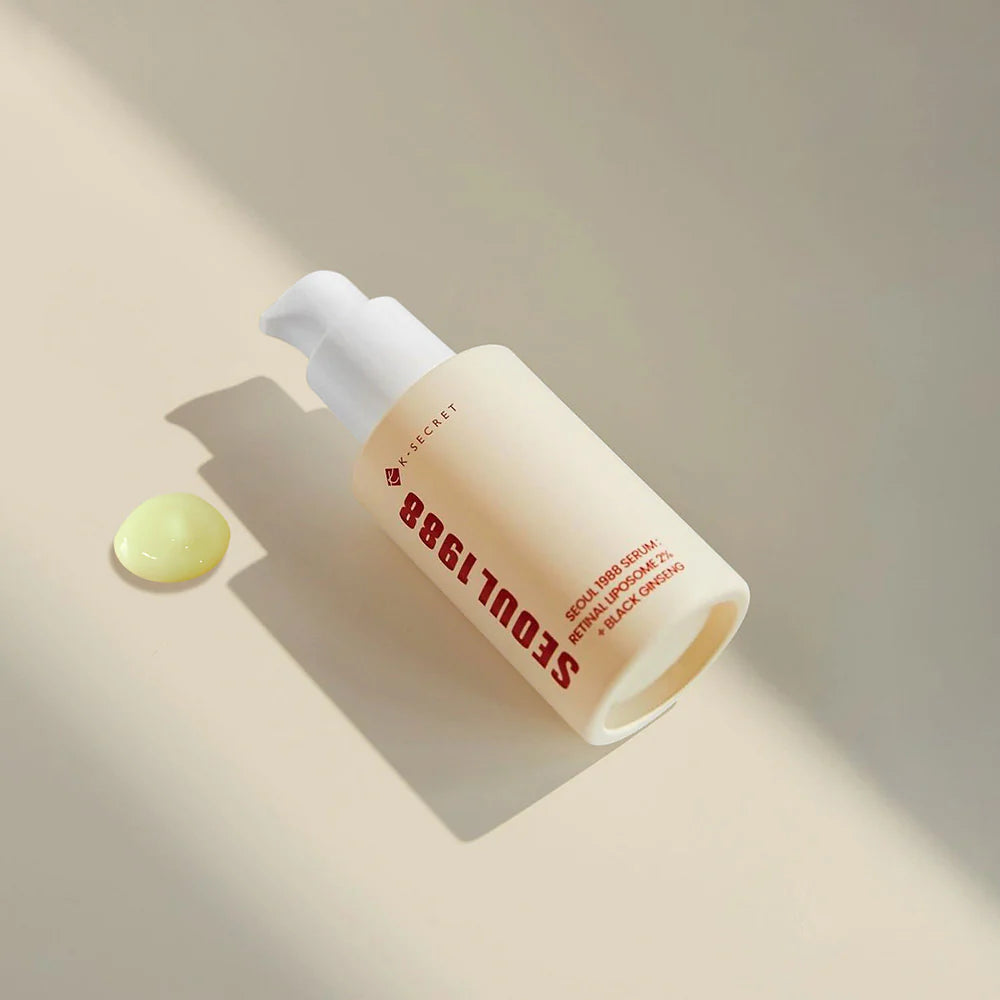 K-SECRET Seoul 1988 Serum: Retinal Liposome 2% + Black Ginseng 30 ml