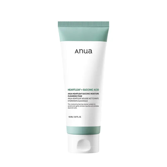 Anua Heartleaf Succinic Moisture Cleansing Foam 150 ml