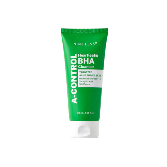 NINELESS A-Control Heartleaf & BHA Cleanser Targeted Acne Pore Skin 120 ml