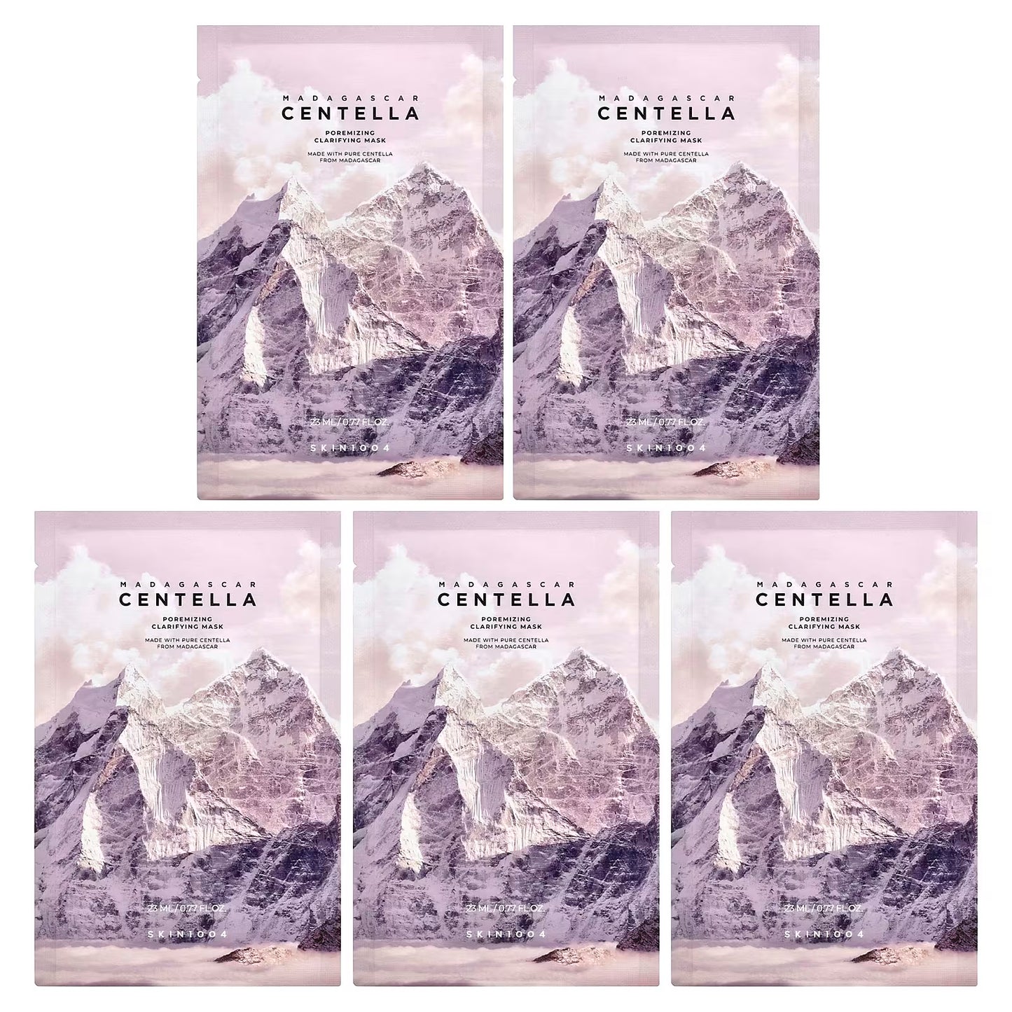 SKIN1004 Madagascar Centella, Poremizing Clarifying Beauty Mask 5 pz