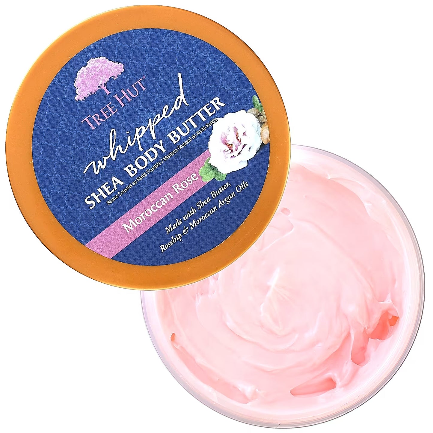 Tree Hut Manteca Corporal de Karité Batido, Rosa Marroquí  240 g