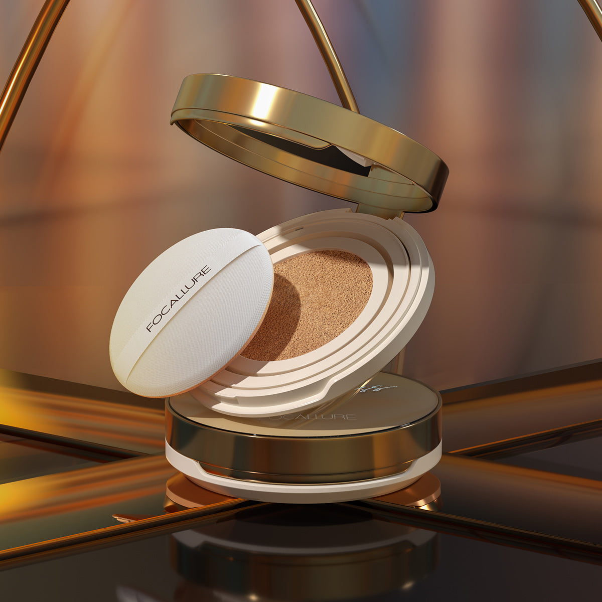 FOCALLURE Pore less Matte Air Cushion Foundation, FA198 101