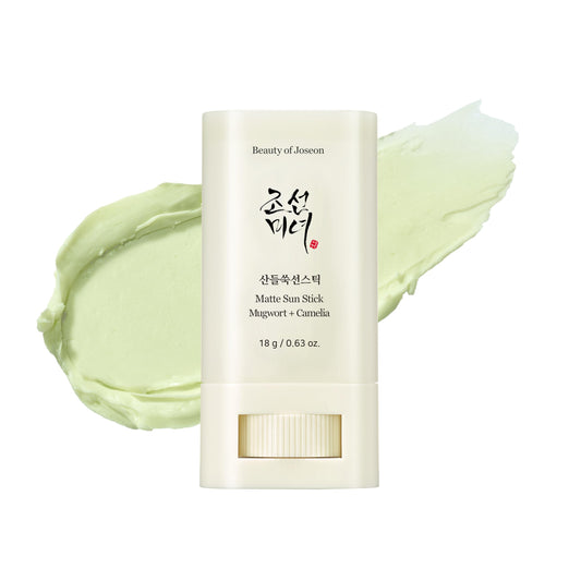 Beauty of Joseon Matte Sun Stick Mugwort + Camelia SPF50+ PA++++, 18 g