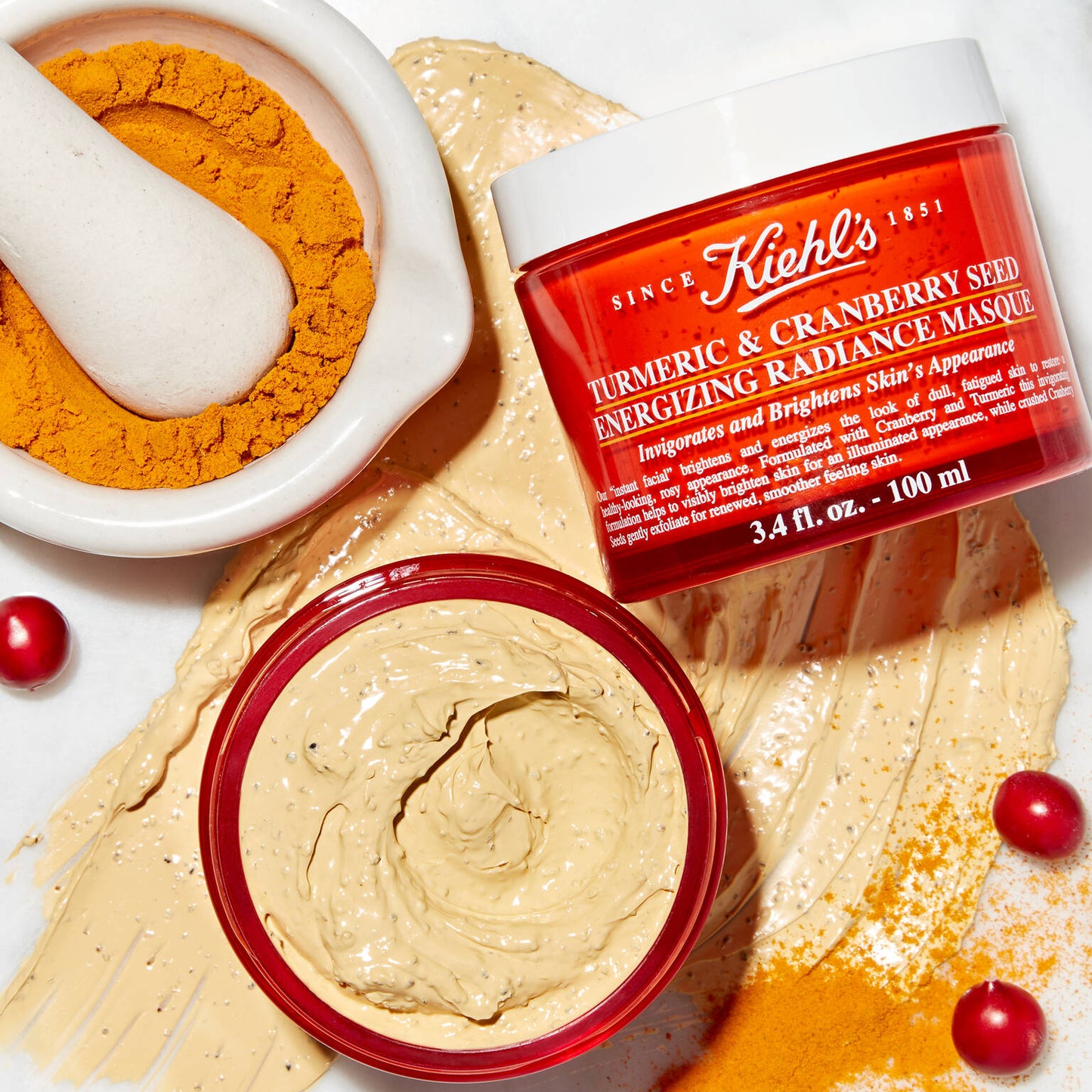 Kiehl’s Turmeric & Cranberry Seed Energizing Radiance Masque 100 ml