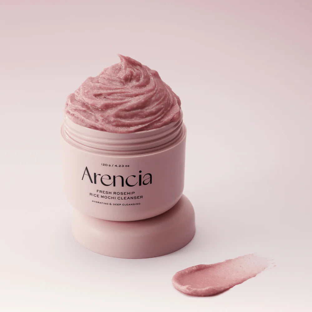 Arencia Fresh Rosehip Rice Mochi Cleanser 120 g