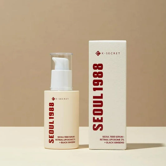K-SECRET Seoul 1988 Serum: Retinal Liposome 2% + Black Ginseng 30 ml