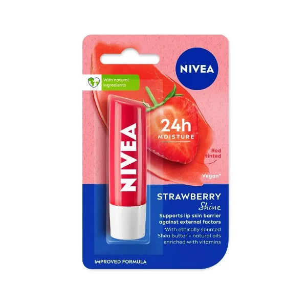 Nivea Strawberry Shine Protector Labial
