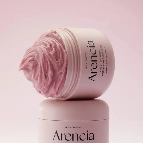 Arencia Fresh Rosehip Rice Mochi Cleanser 120 g