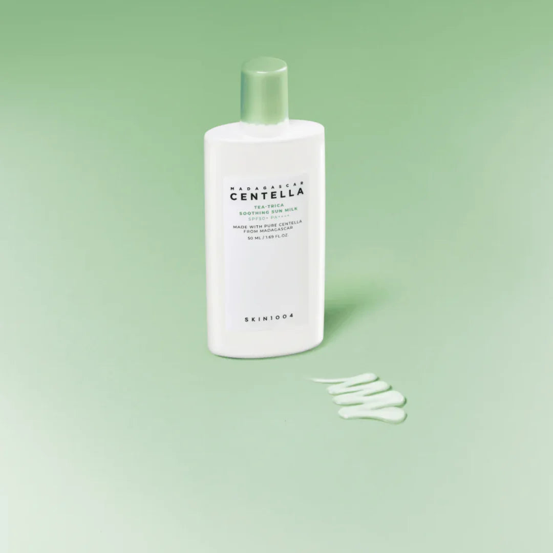SKIN1004 Madagascar Centella Tea-Trica Soothing Sun Milk SPF50+ PA++++, 50 ml