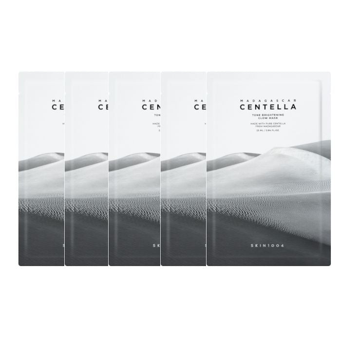 SKIN1004 Madagascar Centella Tone Brightening Glow Mask, 5 pz