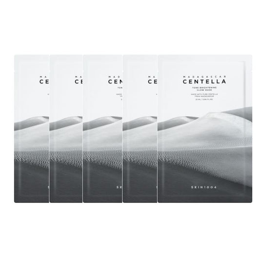 SKIN1004 Madagascar Centella Tone Brightening Glow Mask, 5 pz