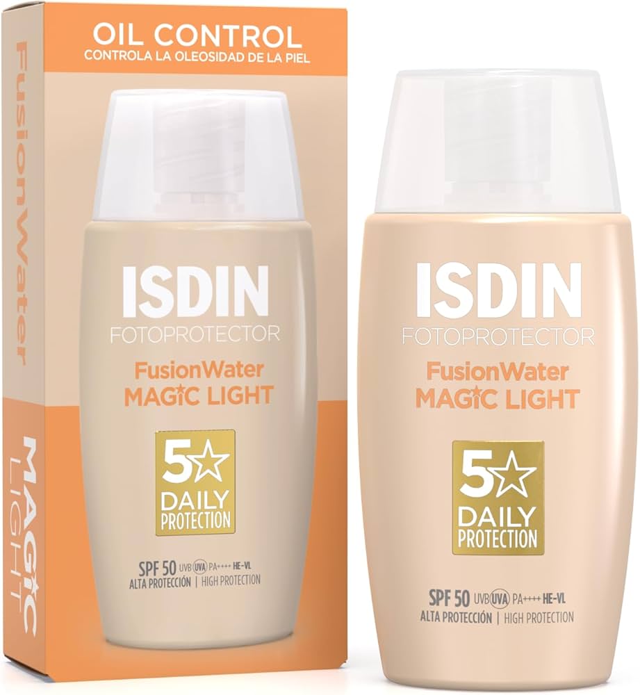 ISDIN Fusión Water Magic Light Oil Control SPF50+, 50 ml