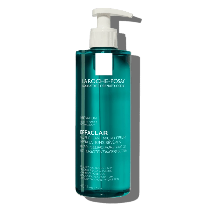 La Roche-Posay Effaclar Gel Purificante Micro Exfoliante para Imperfecciones Severas 400 ml